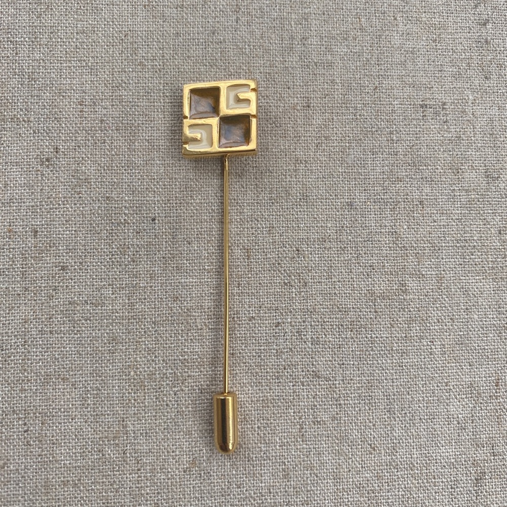 RARE FIND! Givenchy Modernist Stick Pin, 1978